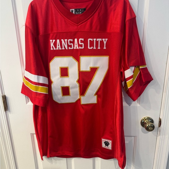 Kansas City Red Football Jersey - Picture 1 of 2